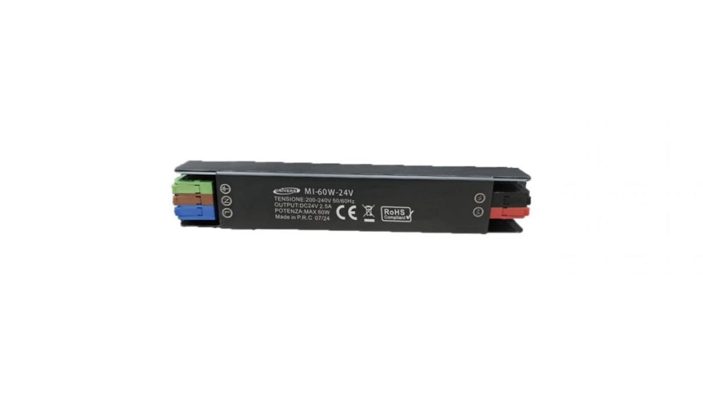 Mini Alimentatore Trasformatore Led 2.5A 24V 60W