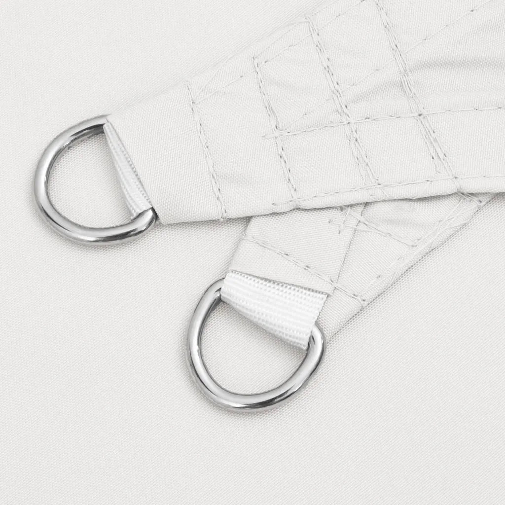 135293 Sunshade Sail Oxford Fabric Triangular 5x5x6 m White