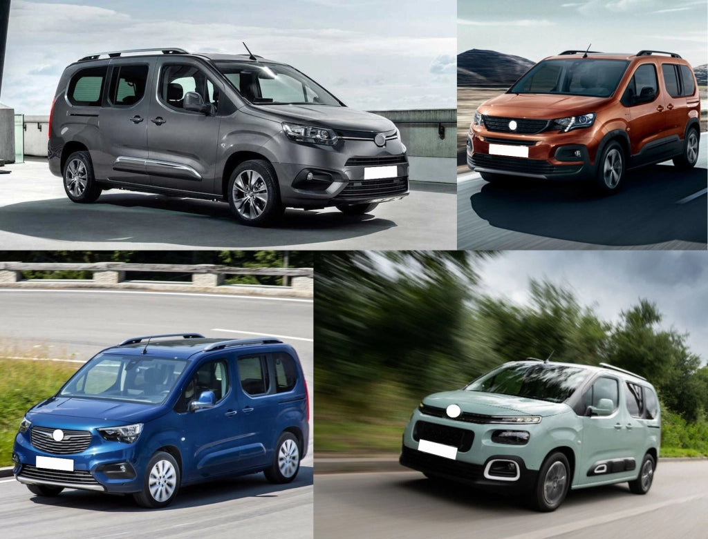 113B-404012 - Tappeto gomma baule - Citroen Berlingo Multispace dal 2019- , Opel Combo Life dal 2019-, Peugeot Rifter da