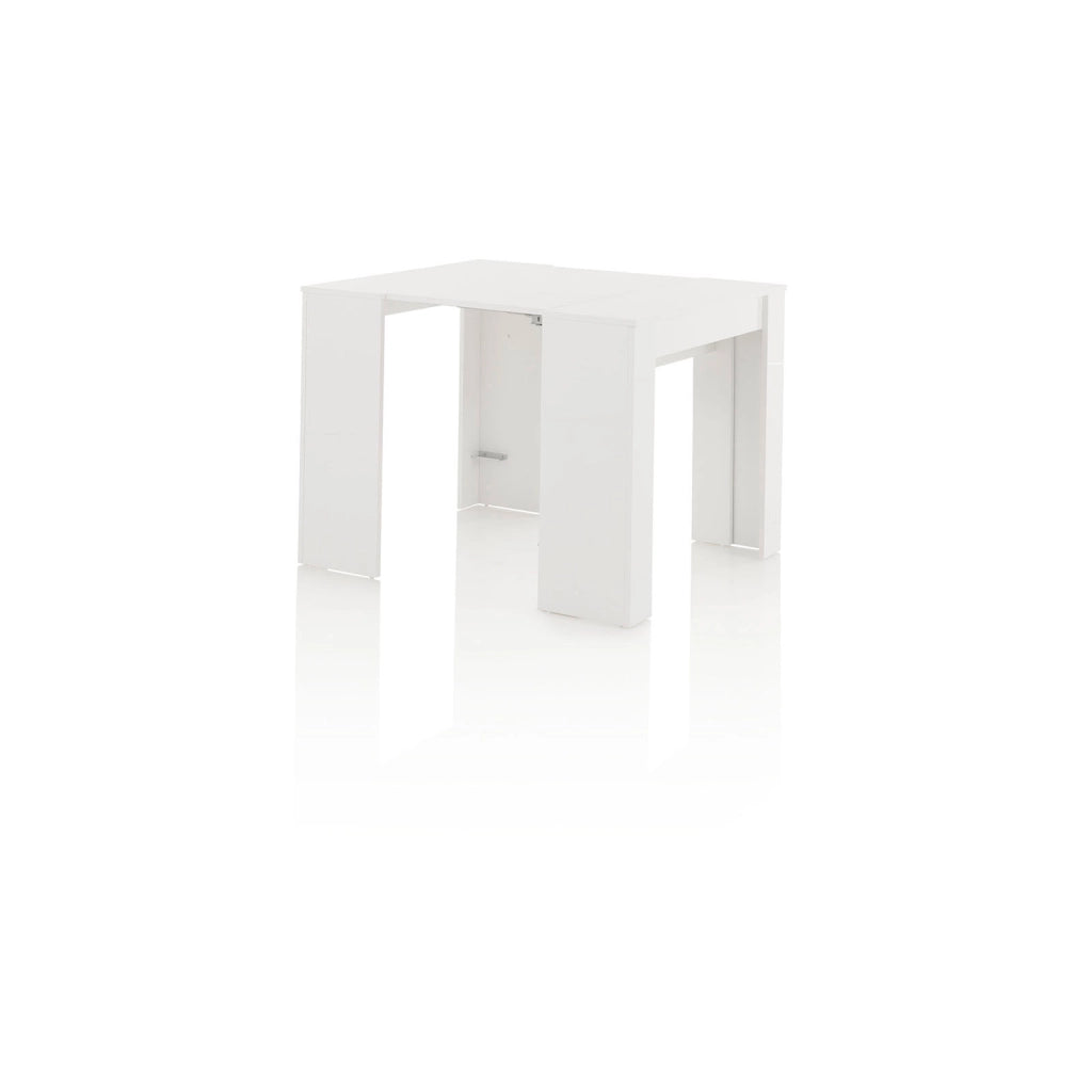 Consolle allungabile GLAM bianco lucido