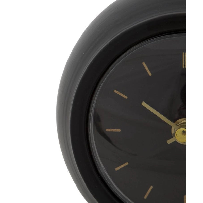 Orologio Da Tavolo Ball Nero cm 16x13x19