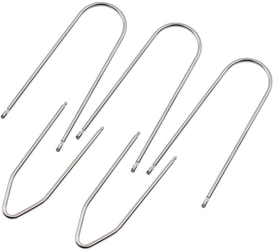 Kit di Demontaggio per Autoradio 5 pezzi - Chiavi a forma U e V - Acciaio Inossidabile - Progettato per Ergonomia - Adatto a Tutti i Modelli di Veicoli - Strumento di Demontaggio