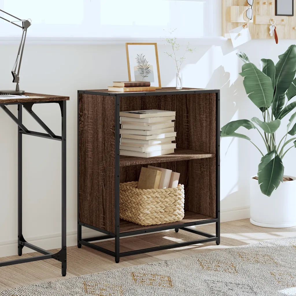 Libreria Rovere Marrone 60x35x76 cm in Legno Multistrato 849103