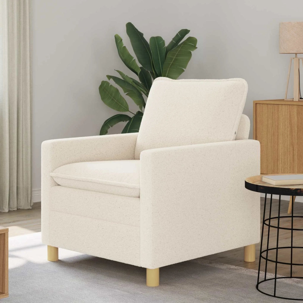 Divano Crema 76 x 81 x 87,5 cm Tessuto 42028766