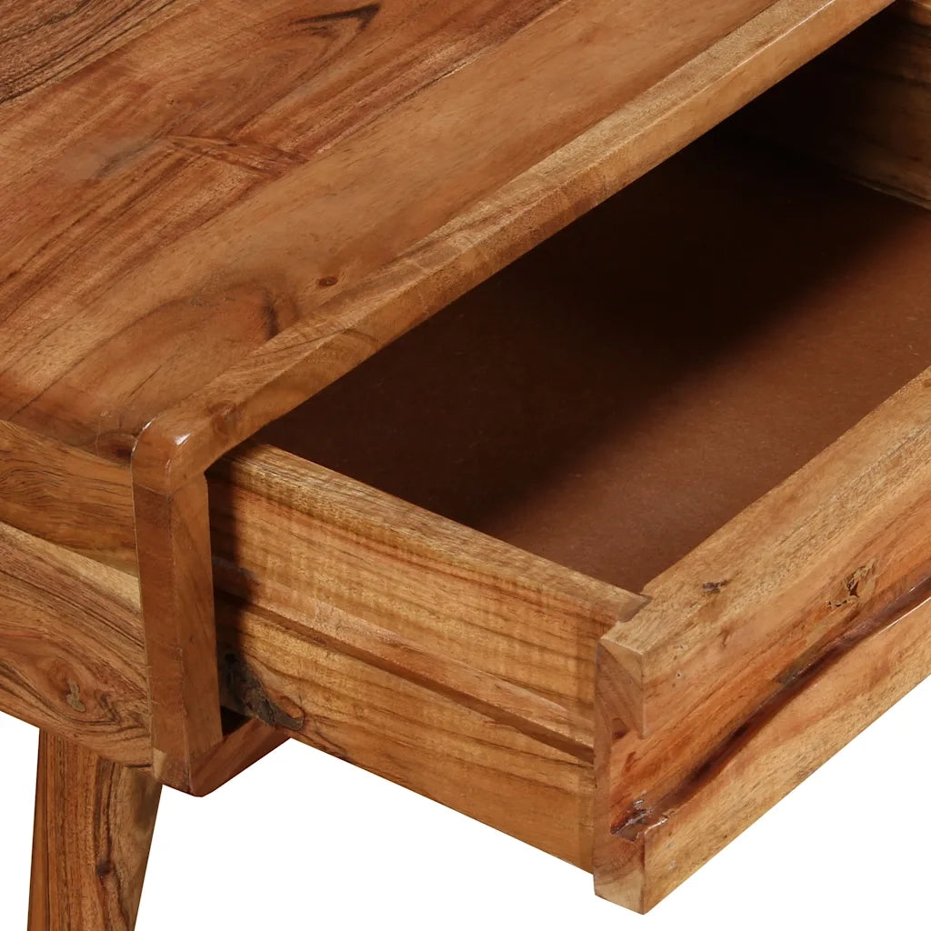Tavolino da Caffè Massello con Cassetto Intagliato 100x50x40 cm 244974