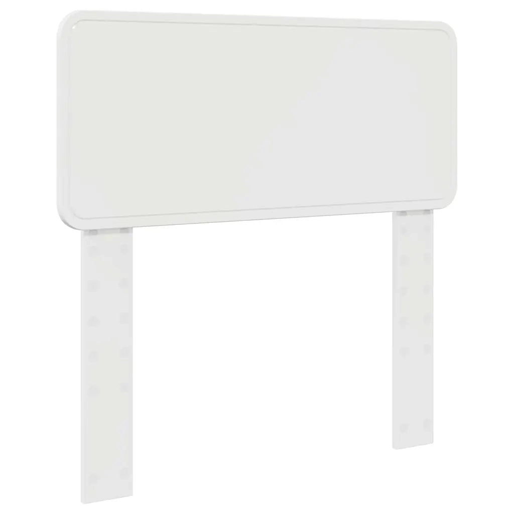 Testiera-Testata-Testiera Decorativa Bianco Lucido 90 cm Legno multistrato 813397