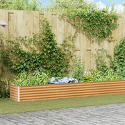 Letto rialzato da giardino 485 x 50 x 36 cm Acciaio zincato 42017347