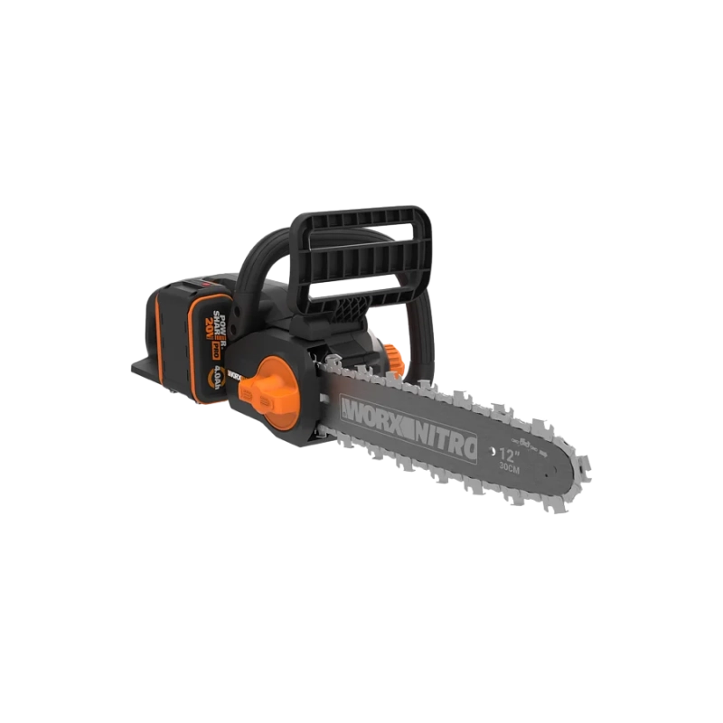 Elettrosega a Batteria WG350E 20V Brushless Barra 30 cm con Batteria 4Ah per Potatura - WORX