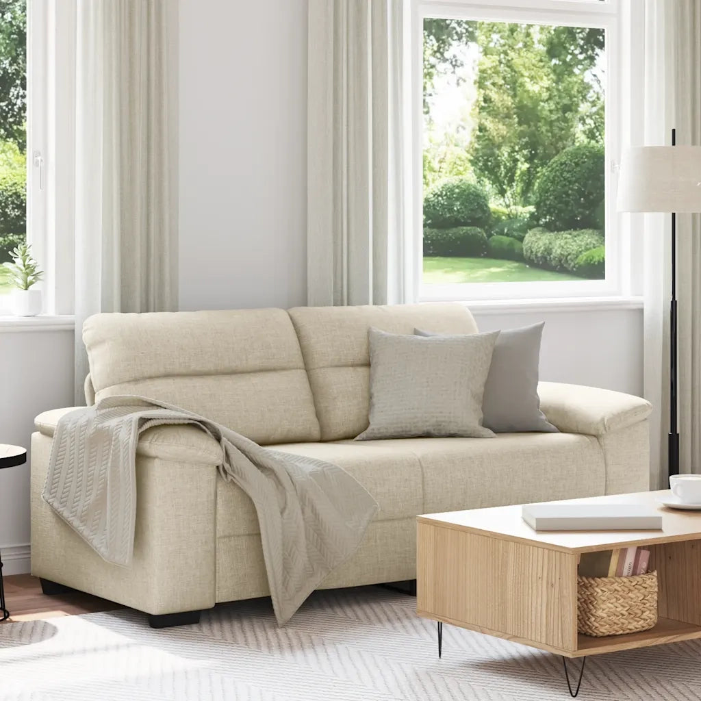 Divano a 2 Posti-Sofa 2 Posti 140 cm in Lino 471644