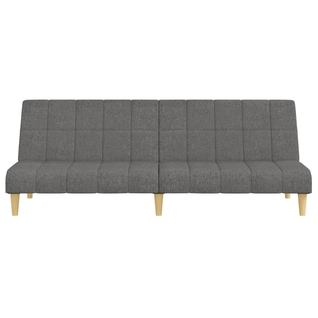 Divano letto | Sof¨¤ letto | Letto singolo a 2 Posti Grigio Chiaro in Tessuto