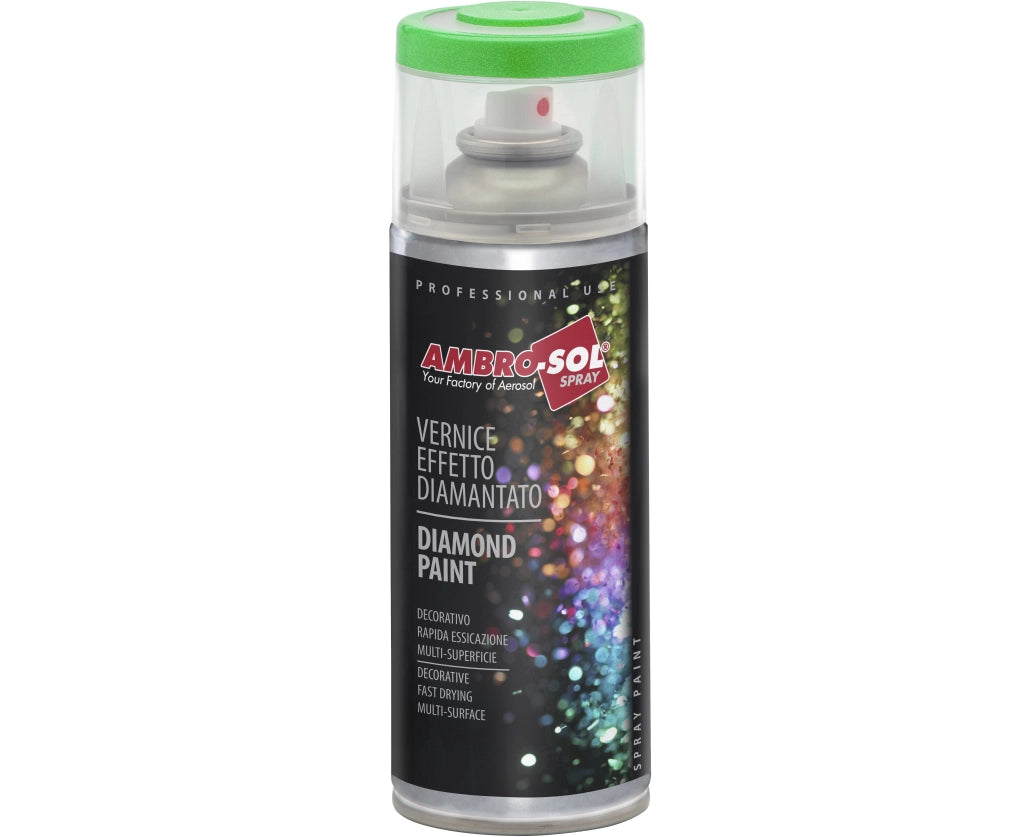 BOMBOLETTA SPRAY METALLIZZATO AMBROSOL 400 ml - Blu - 6 pezzi- AMBROSOL