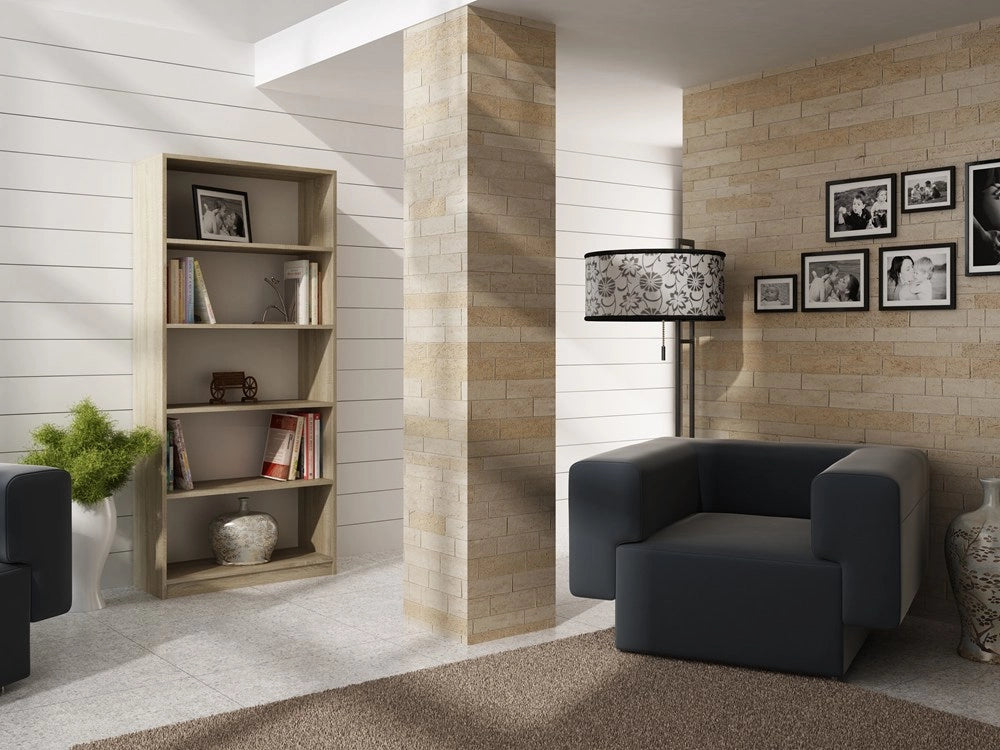 Scaffale ONYX R80 sonoma libreria moderna