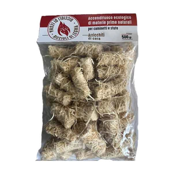 ACCENDIFUOCO IN RICCIOLI 500 gr