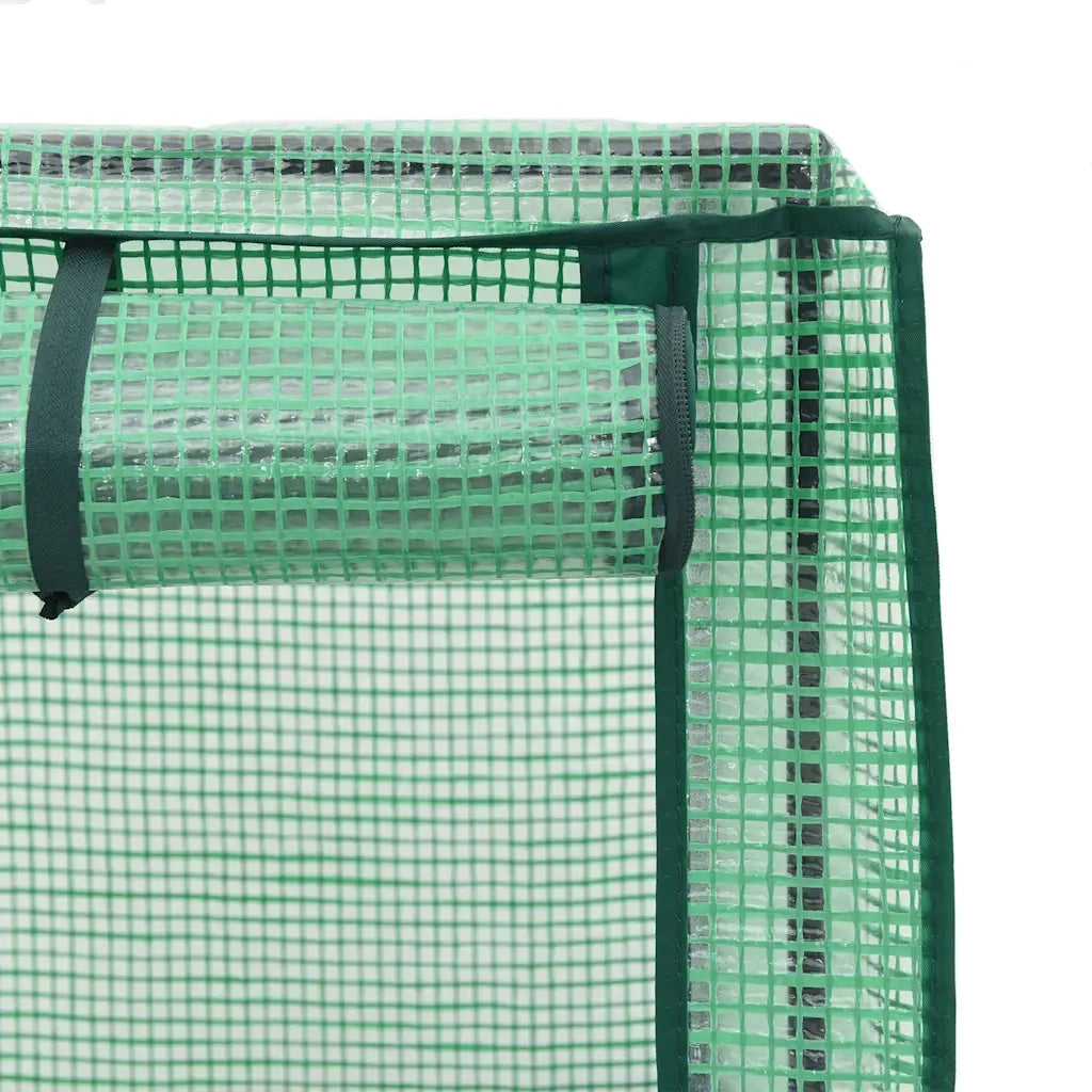 Letto Rialzato con Copertura Serra Effetto Rattan 160x40x123 cm 4015798