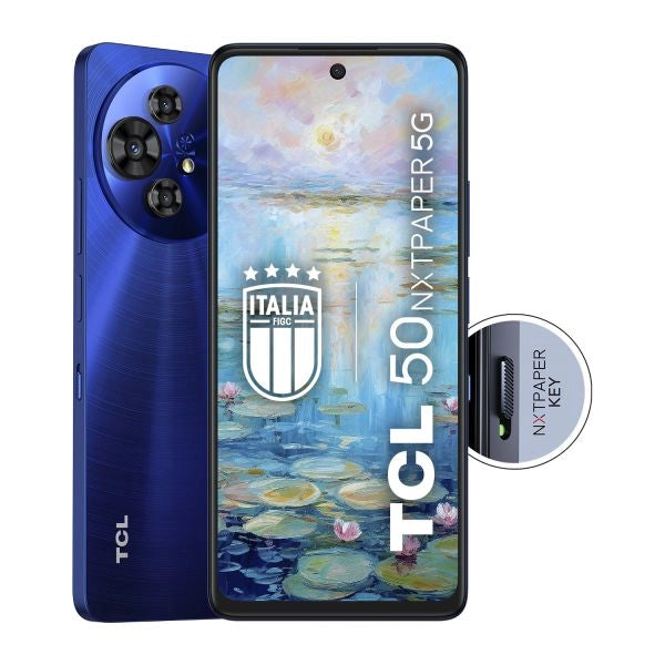 Tcl 50 nxtpaper 5g 17,2 cm (6.78") doppia sim android 14 usb tipo-c 8 gb 256 gb 5010 mah blu - TCT702D-2CLCA112