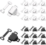 Haken per abbottonare 20 pezzi - chiusura pantaloni/attacco abbigliamento - cucitura/attacco a maglia - chiusura a nodo/attacco - leggero in rame/materiali di alta qualità
