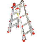 SCALA MULTIUSO 'SQUADRA PIU'' 5+5 gradini - MARCHETTI
