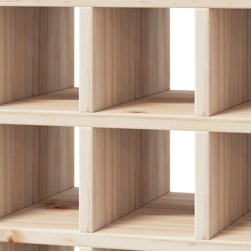 Portabottiglie 2 pz Naturale 56 x 25 x 56 cm Pino massello CFW4896291
