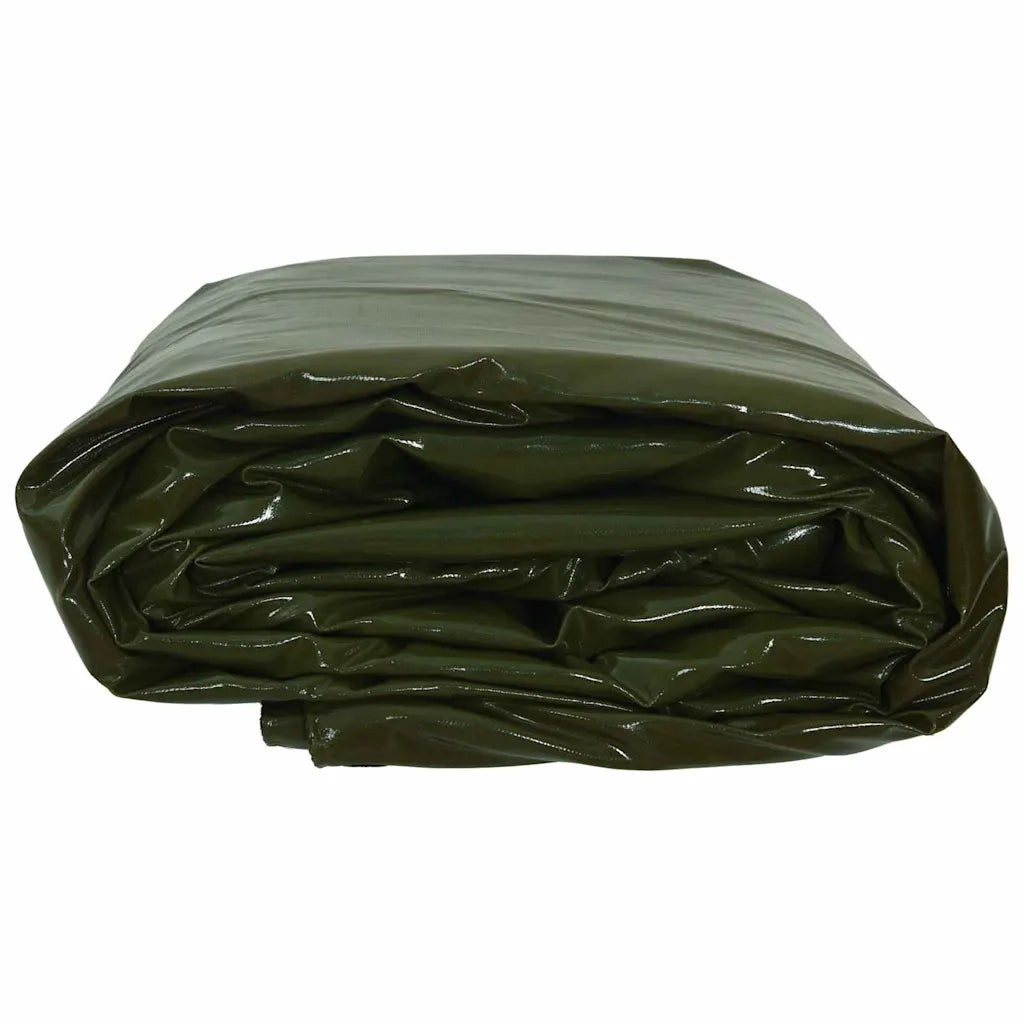 Telo 650g / m2 Verde oliva 3 x 3 m Tela con rivestimento in PVC