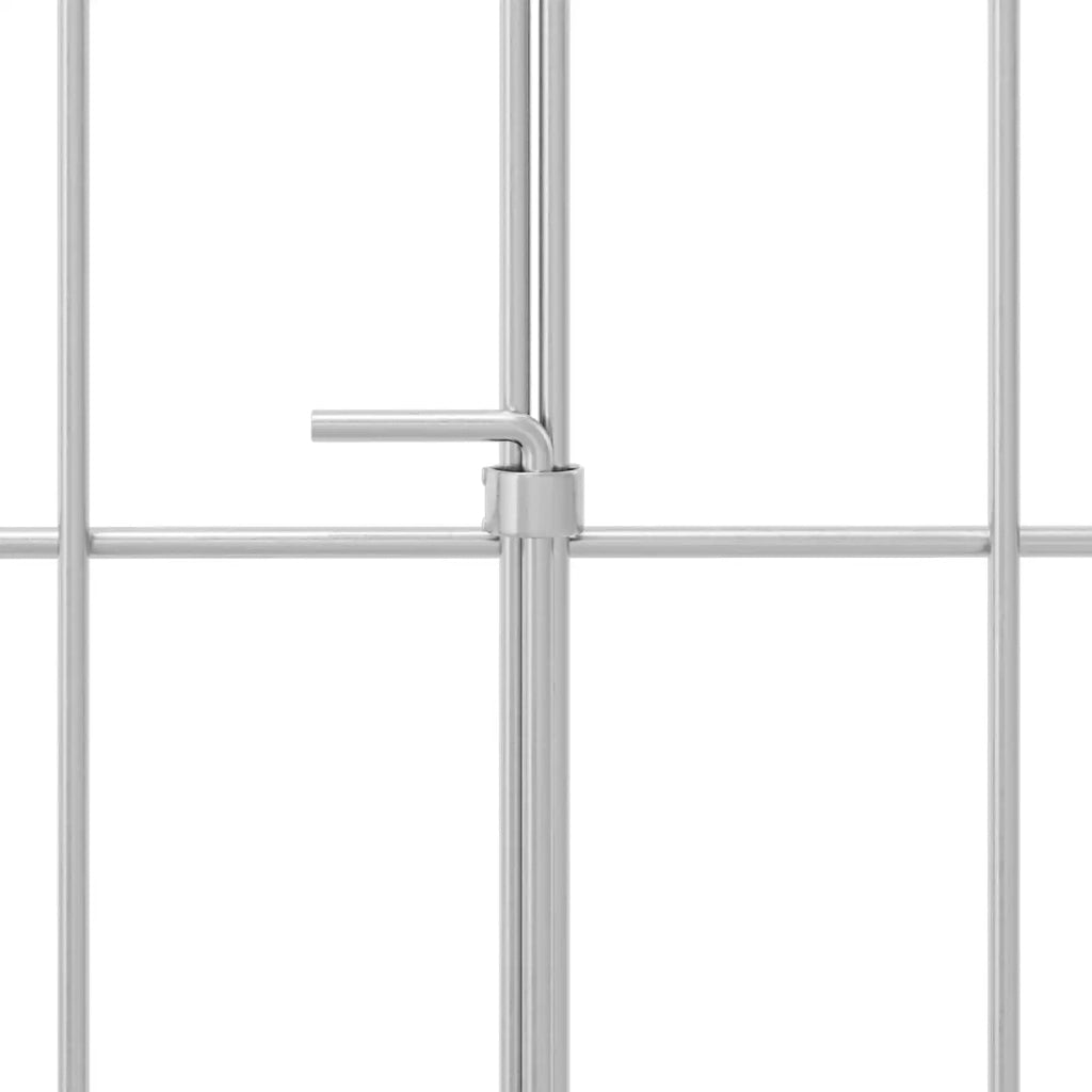 Recinzione da Giardino con Picchetti 24 pcs 95 x 30 cm Mesh 42042962