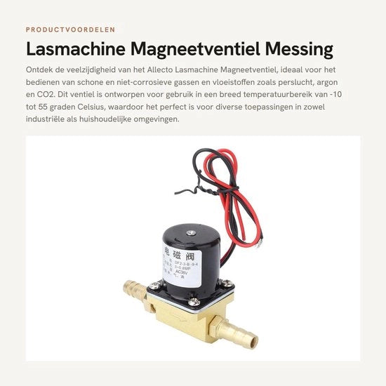 Valvola magnetica 0 ~ 0,8 MPa - G1/8'' connessione - Adatto per acqua/aria/gas/olio - Temperatura di funzionamento -10 ~ 55 - Materiale resistente - Valvola