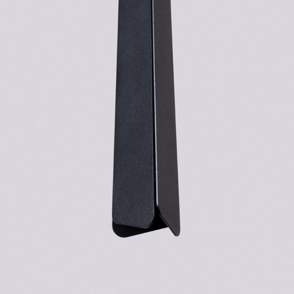 Lampada a sospensione tubi tripli nera REFLEX 3xG9
