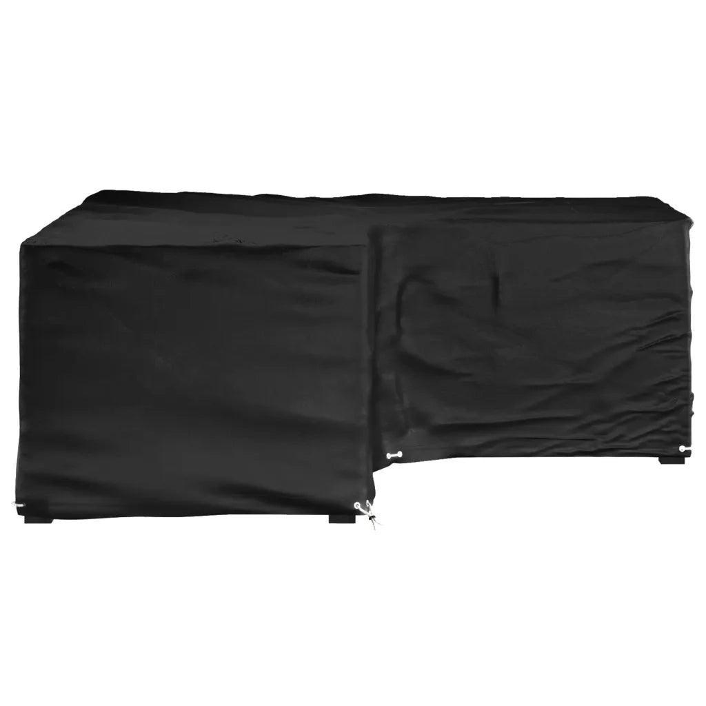 Copertura Mobili da Giardino a L 12 Occhielli 185x185x70 cm 319313
