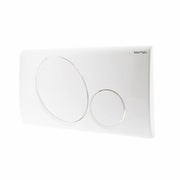 PLACCA 2 PULSANTI MOD. VEGA- Bianca- BAMPI- pezzi 1