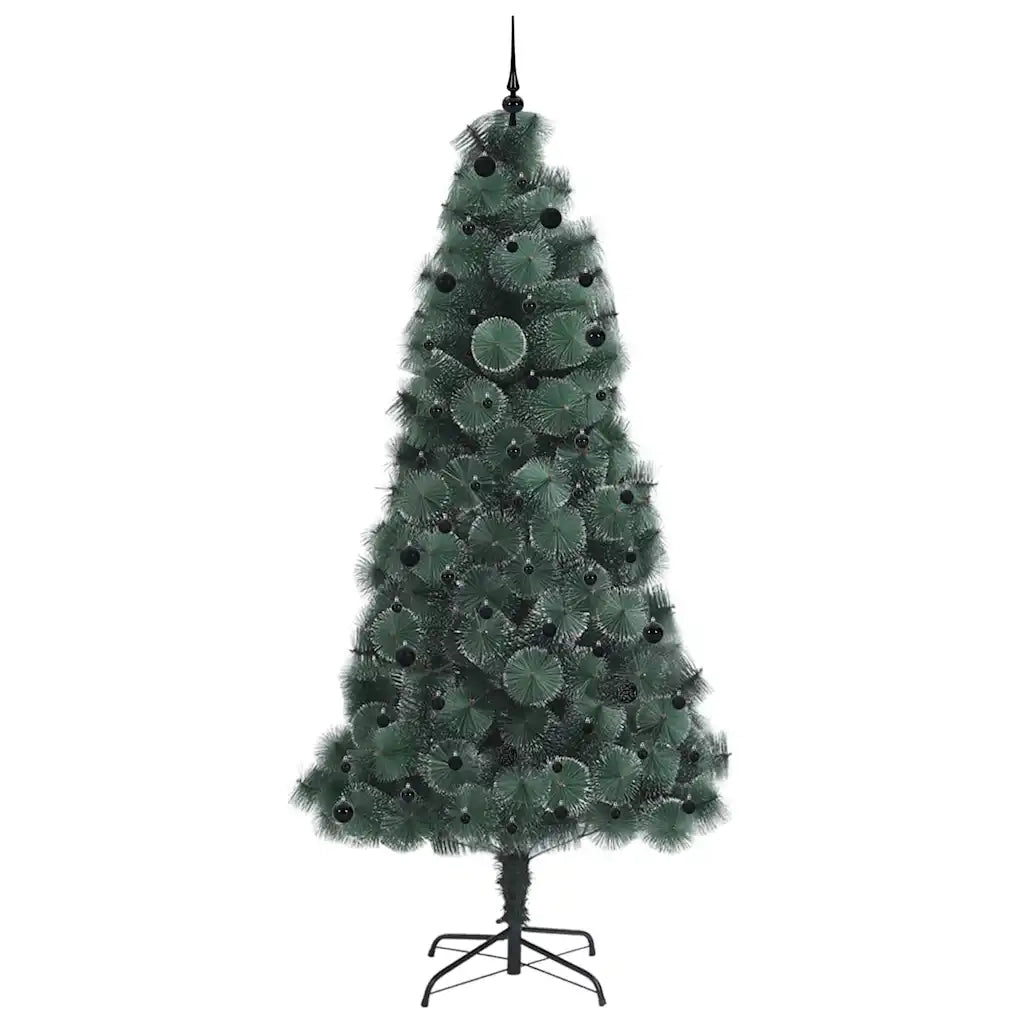 Albero di Natale | Decorazioni natalizie artificiale pre-illuminato con set di palline