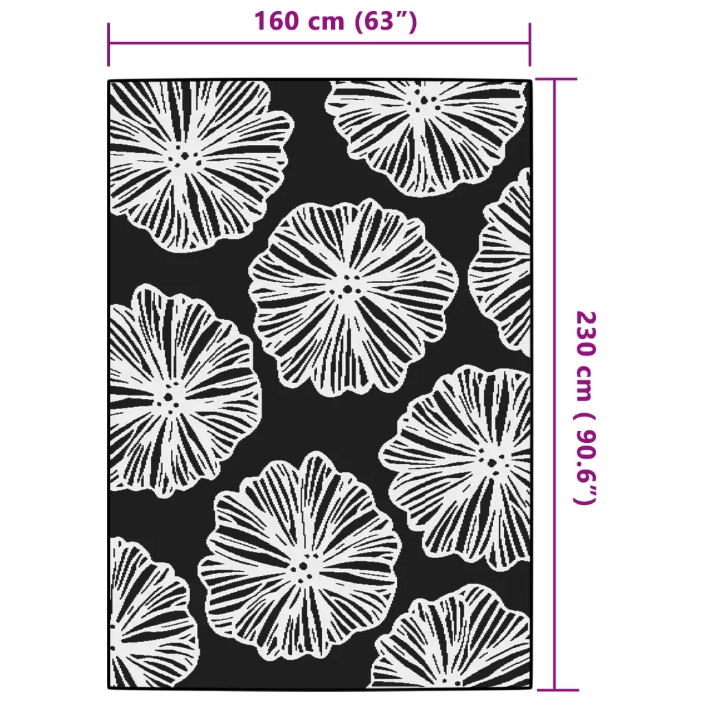 Tappeto da Esterno ARAKIL Verde 160x230 cm PP CFW5105943