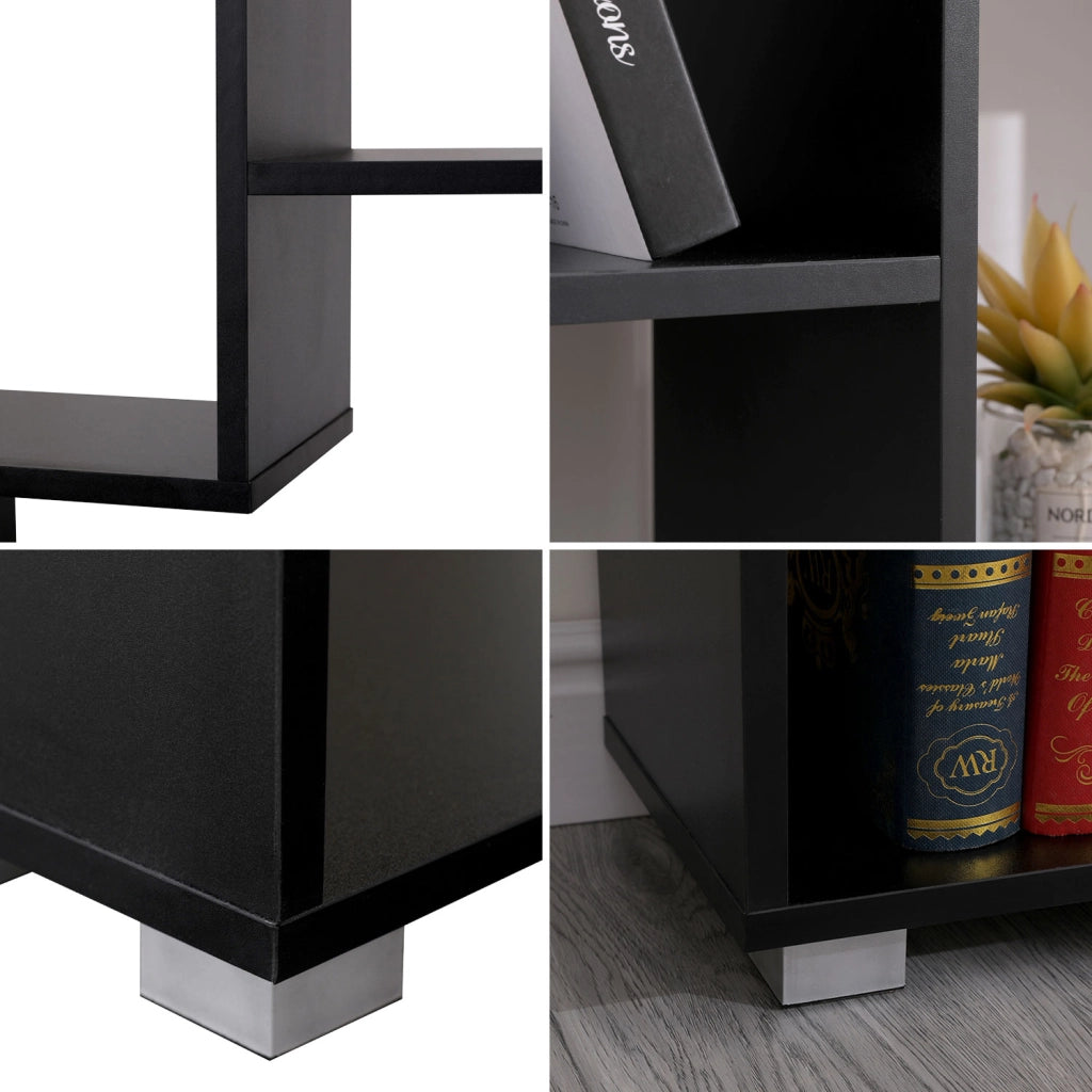 Libreria multiforme a 11 ripiani nero EMILY