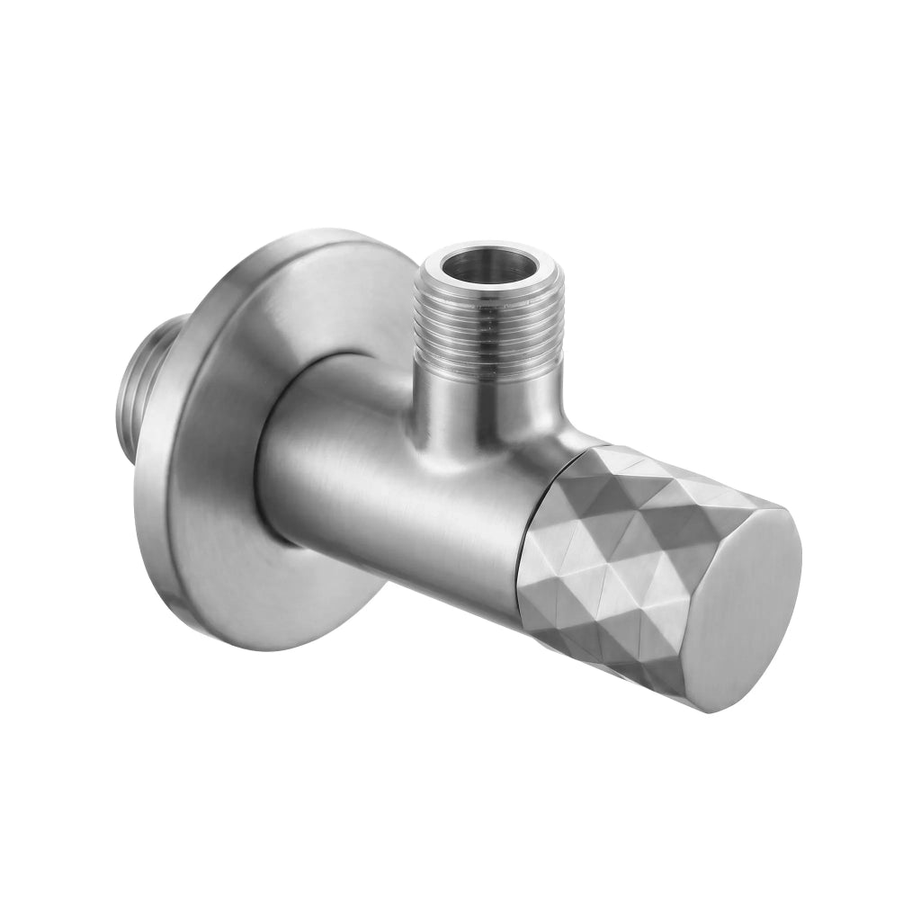 Valvola Ad Angolo Diamond 03 1/2" X 3/8" Brush Nickel