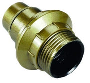 Portalampada E14 Filettato + Ghiera Oro Set 5 Pezzi - Electraline