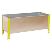 Giardino urbano in metallo Simon Rack con viti colore verde/galvanizzato 410x900x400 mm Made in Spain
