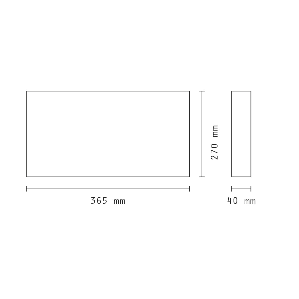 Lampada led per segnaletica di sicurezza da 3w 6500K