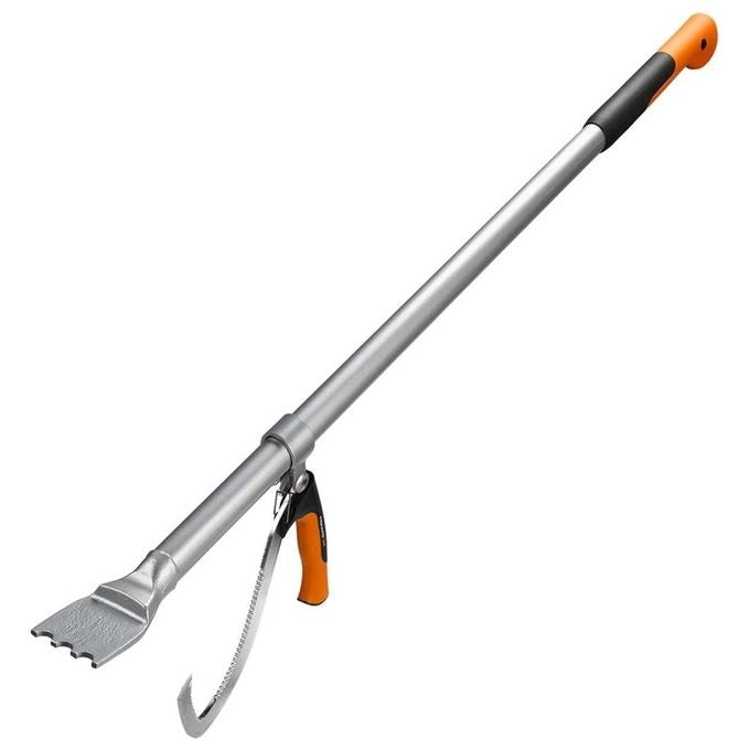 Fiskars 1015439 WoodXpert Leva a Uncino L Attrezzo per Tronchi Manico Acciaio 115 cm colore Nero Arancione Argento