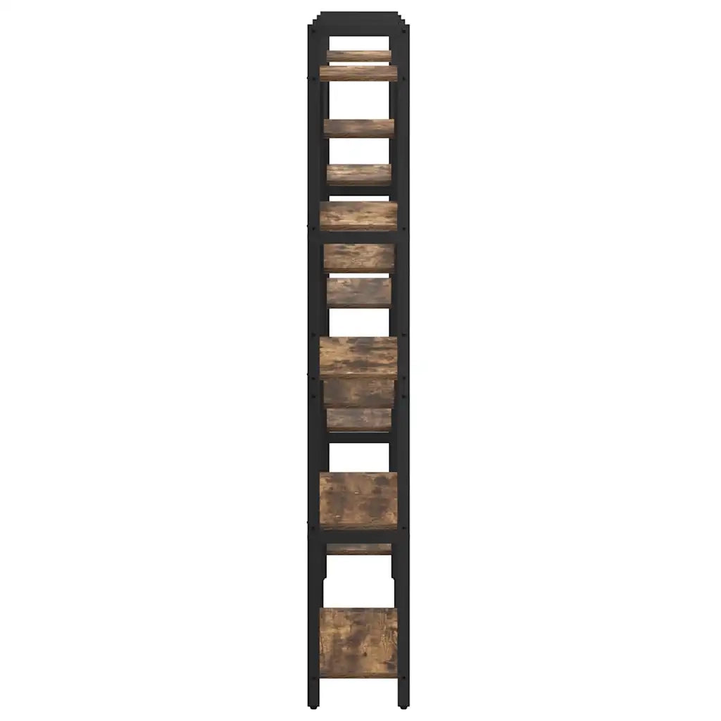 Libreria-Scaffale per Libri-Mobile di Stoccaggio Rovere Sonoma 156 x 25 x 167 cm Legno multistrato 734424