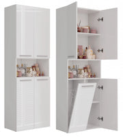 Colonna bagno NEL 1k/DK bianco lucido