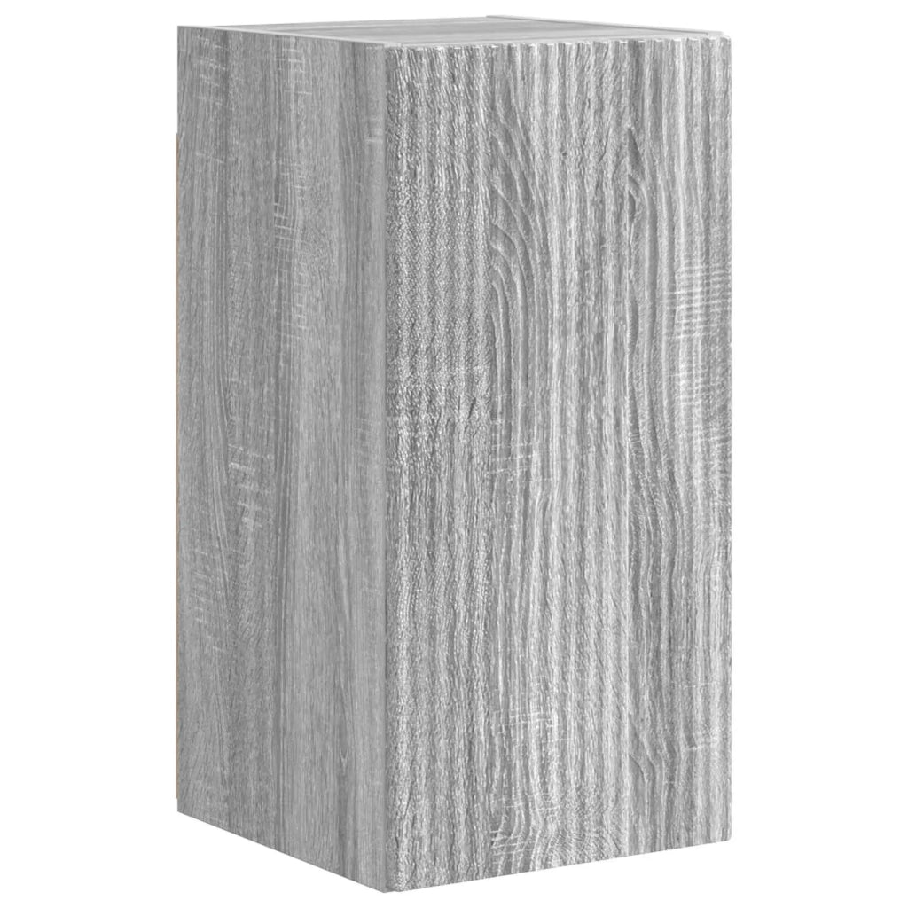Set mobile TV 4 pz | Armadietto TV | Mobile Porta TV Grigio Sonoma Legno multistrato