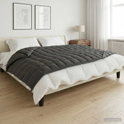 Coperta Ponderata Antracite 152 x 203 cm 7 kg 100% Cotone 205T 3442945