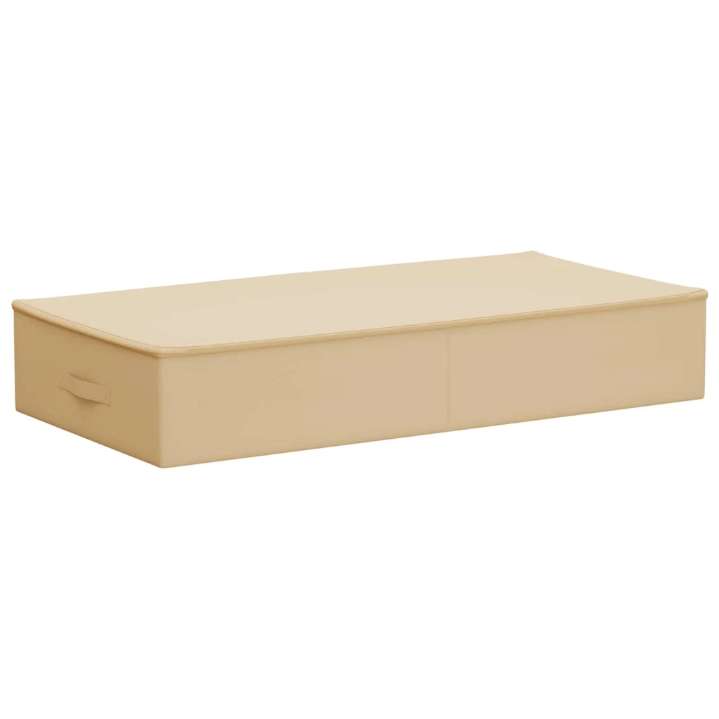 Scatola di Stoccaggio 2 pz Crema 100 x 50 x 18 cm CFW9326207