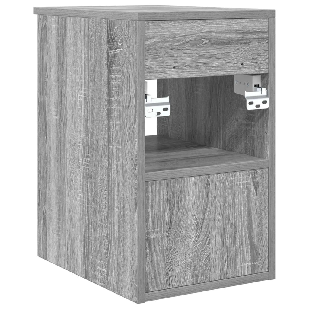 Armadio Bagno | Mobile da Bagno In-between Sonoma grigio 30 x 35 x 50 cm