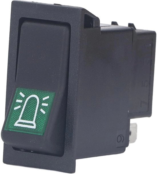 Interfaccia di accensione luce per forklift acqua resistente - progettata con design pulsante - facile da utilizzare - adatta per luci forklift - robusta e resistente alla corrosione.