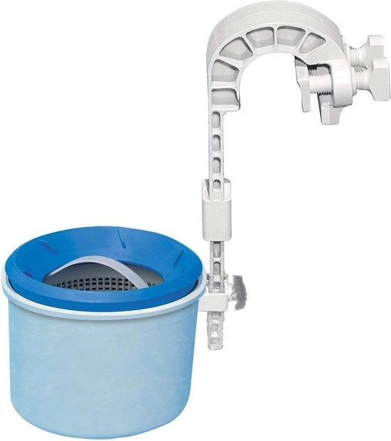 Skimmer per piscine deluxe, grigio/blu, diametro 16 cm