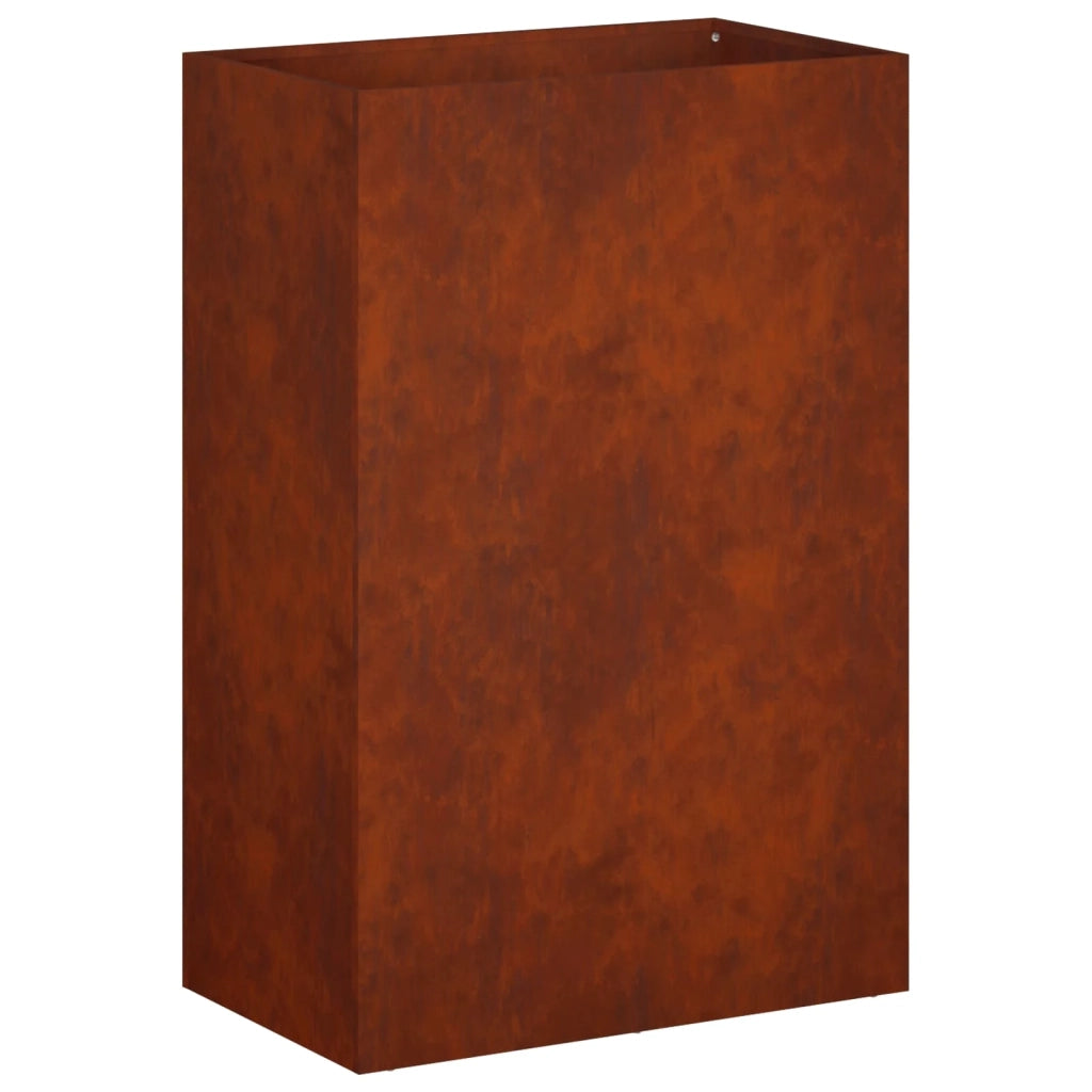 Vaso da giardino Ruggine 50 x 40 x 75 cm Acciaio Corten 8005678