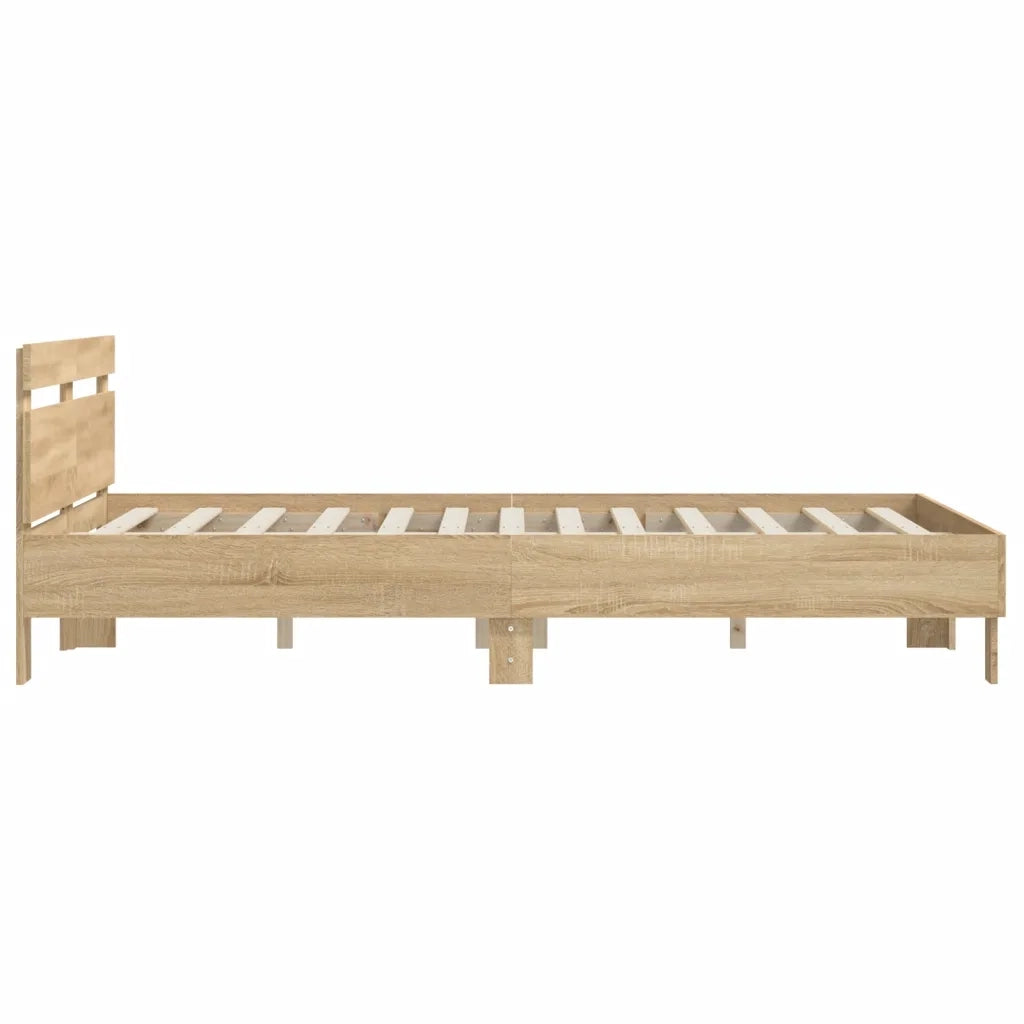 Giroletto Testiera Rovere Sonoma 140x200 cm Legno Multistrato 3207422