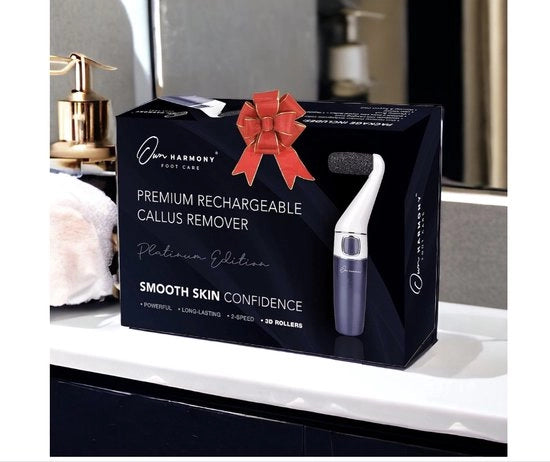 Verwijderatore di pelle elettrico a carica ricaricabile: pedicure professionale elettrica - miglior schiuma per eliminare eeltro e callosità e curare i talloni secchi