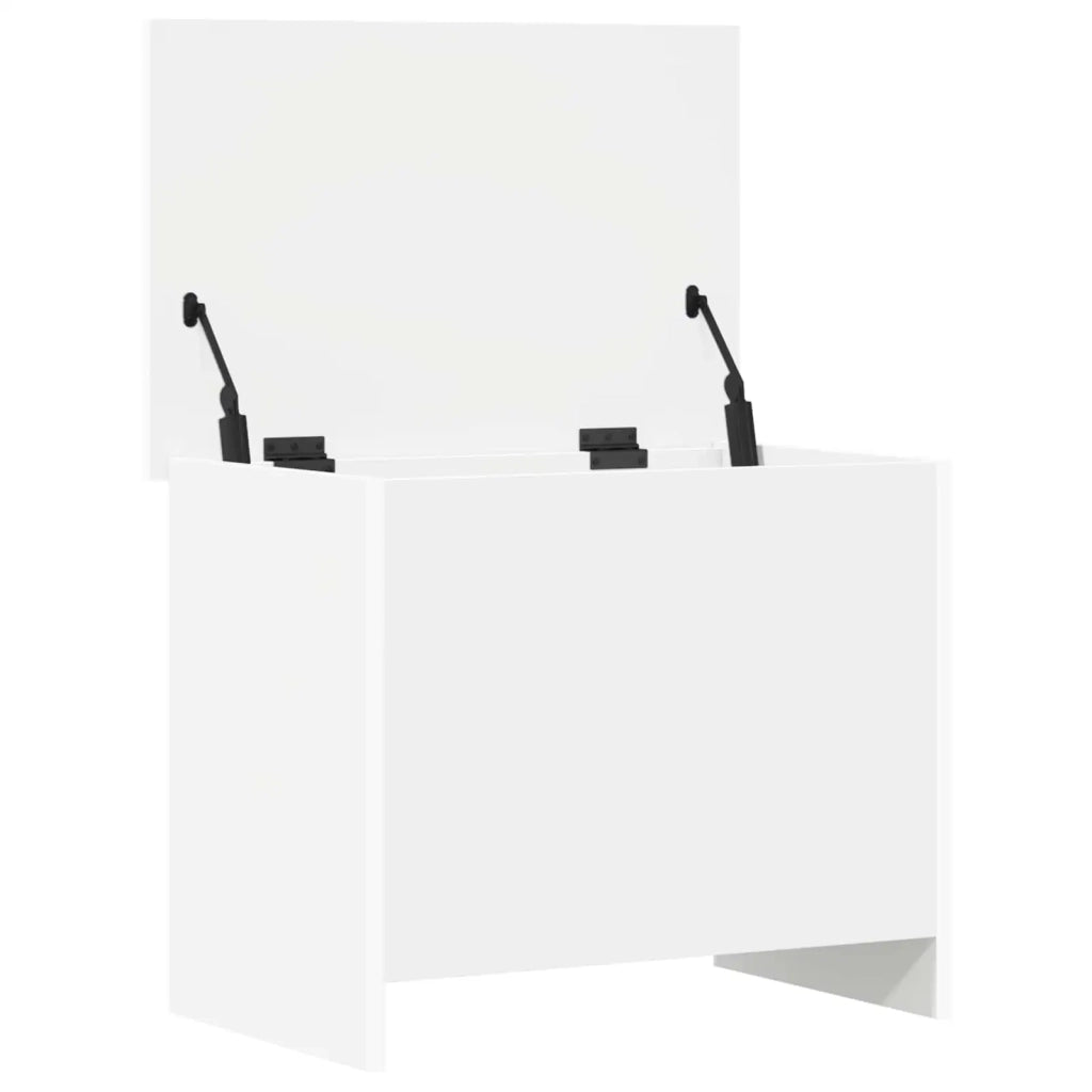 Cassa di stoccaggio Bianco 60 x 40 x 50 cm Legno ingegnerizzato 8011251