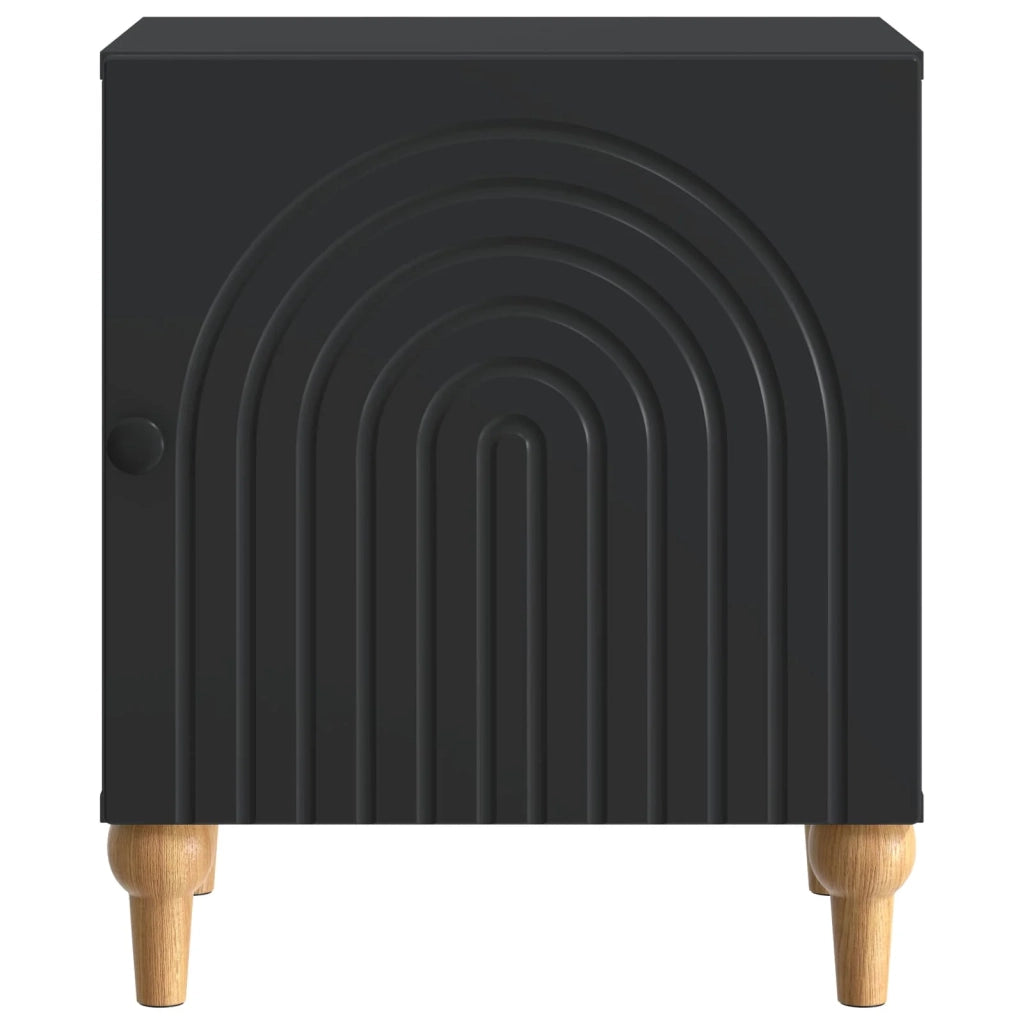 Armadio da Notte 2 pcs Nero 43 x 34,5 x 50 cm 894108