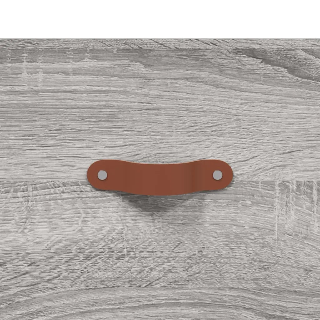 Tavolini Salotto 2pz Grigio Sonoma 50x50x40cm Legno Multistrato 829345